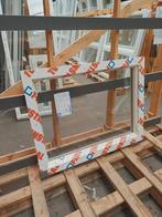 Kunststof Vast kozijn  b120,5 x h92,5 cm Crème  -2253-