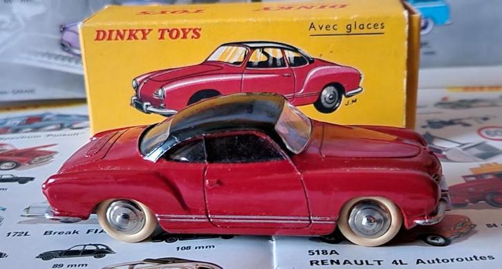 Dinky Toys (24M) Volkswagen Karmann Ghia, Hobby en Vrije tijd, Modelauto's | 1:43, Zo goed als nieuw, Auto, Dinky Toys, Verzenden