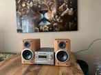 Nette Sony Minidisc microset met speakers, Audio, Tv en Foto, Stereo-sets, Ophalen, Gebruikt, Microset, Sony
