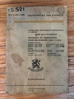 VTH 9-398/1398 Aanhangwagens 1 ton, Verzamelen, Ophalen of Verzenden, Landmacht, Nederland