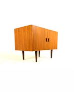 Vintage Deense teakhouten wandkast, jaren ‘60, Huis en Inrichting, Kasten | Wandmeubels, Met deur(en), Teakhout, Ophalen of Verzenden