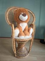 Rotan pauwenstoel voor kinderen, Kinderen en Baby's, Kinderkamer | Tafels en Stoelen, Ophalen of Verzenden, Gebruikt, Stoel(en)