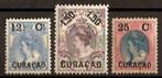 Curacao NVPH nr 26/8 postfris Hulpzegel 1901-02, Postzegels en Munten, Postzegels | Nederlandse Antillen en Aruba, Verzenden, Postfris