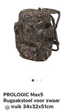 Prologic zit rugtas, Watersport en Boten, Hengelsport | Karpervissen, Ophalen of Verzenden, Zo goed als nieuw, Overige typen