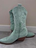 Mintgroene cowboy laarzen maat 37, Ophalen of Verzenden, Zo goed als nieuw, Groen