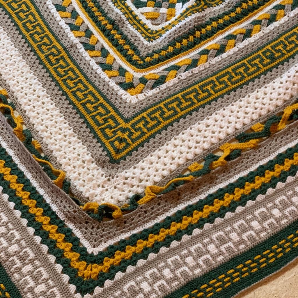Granny sprei kleed 185/165, Gebruikt, Etten-Leur, DJT@dejuistetoon.eu, Ophalen of Verzenden