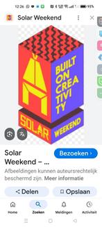 Kaartjes solar weekend vandaag, Tickets en Kaartjes, Twee personen