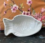Oude Visvorm Puddingvorm maastrichts aardewerk, Gebruikt, Porselein of Keramiek, Schaal, Ophalen of Verzenden