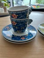 4 keer kop en schotel set 2 kleuren Heinrich Winterling HW, Ophalen of Verzenden, Zo goed als nieuw