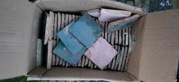 Zellige Atlas Petrol Tegels 10x10 cm beschikbaar voor biedingen