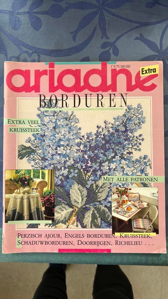 Ariadne borduren nr.3 1987, Ophalen of Verzenden, Zo goed als nieuw, Patroon