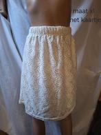 Witte nieuwe rok, Wit, Maat 42/44 (L), Nieuw, Ophalen of Verzenden