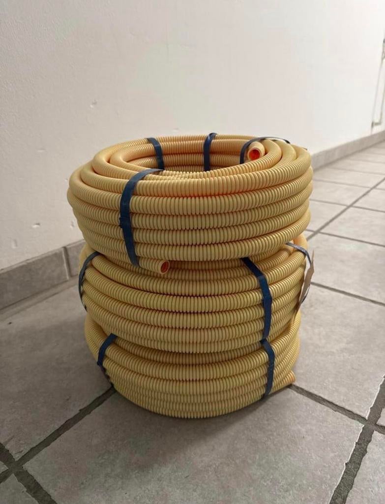 3x flexibele buis 20m, 19mm (3/4 inch), Overige materialen, 6 meter of meer, Overige typen, Nieuw