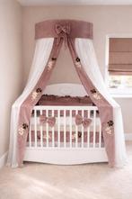 Babybed/meegroeibedledika met roze hemel en Aerosleep matras, Ophalen