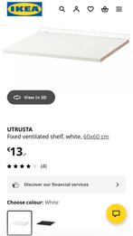 Utrusta plank 60x60cm, Ophalen, Nieuw, 50 tot 100 cm, Minder dan 100 cm