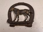 ijzeren hoefijzer met paard, Ophalen of Verzenden