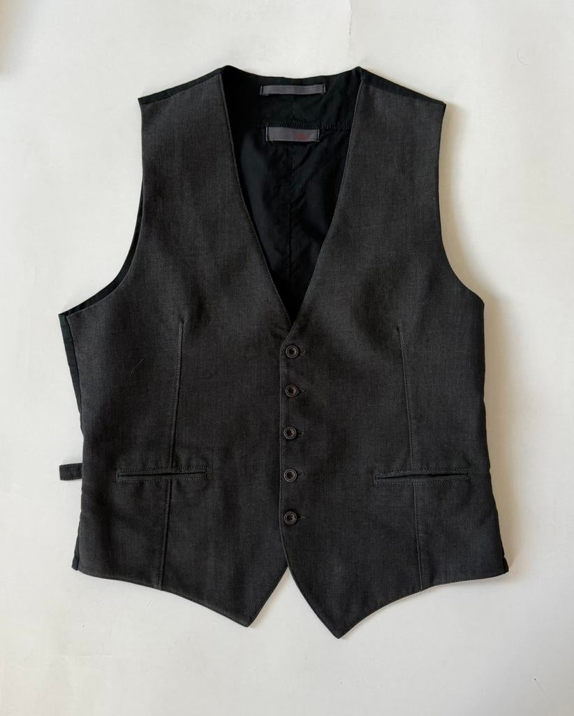 Grijs heren gilet, merk RED, maat XL, Ophalen of Verzenden, Zo goed als nieuw, Maat 52/54 (L), Grijs