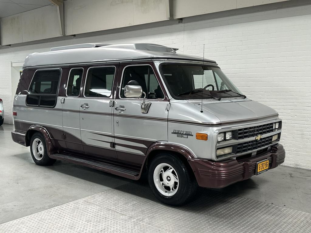 Chevrolet CHEVY VAN 20 CAMPER BUS 5.7 V8 (bj 1995), Buscamper of Camperbus, Bedrijf, Info@neefoccasions.nl, Neef Occasions B.V.