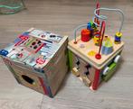 Houten activiteitenkubus Playtive Junior, Ophalen, Zo goed als nieuw, Bouwen