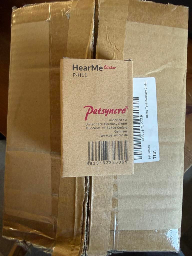 Petsyncro HearMe clicker, Ophalen, Nieuw