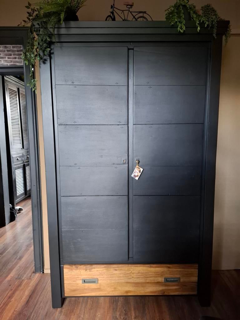 Mooie rustieke buffetkast, Ophalen of Verzenden, Zo goed als nieuw, 25 tot 50 cm