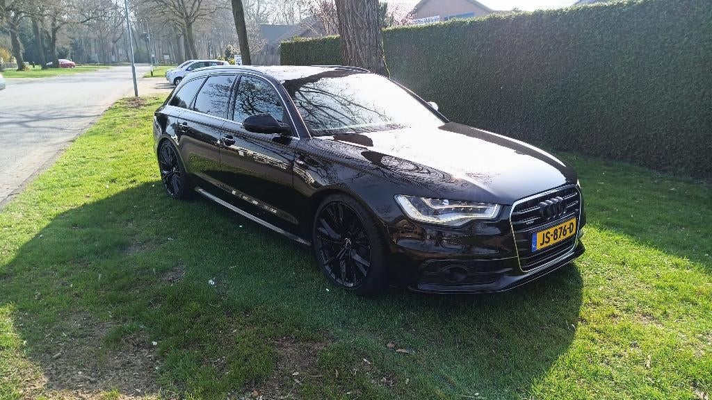 Audi A6 3.0 BiTDI Avant Quat S-tr 2012 Zwart, Automaat, Euro 5, Parkeerassistent, Zwart