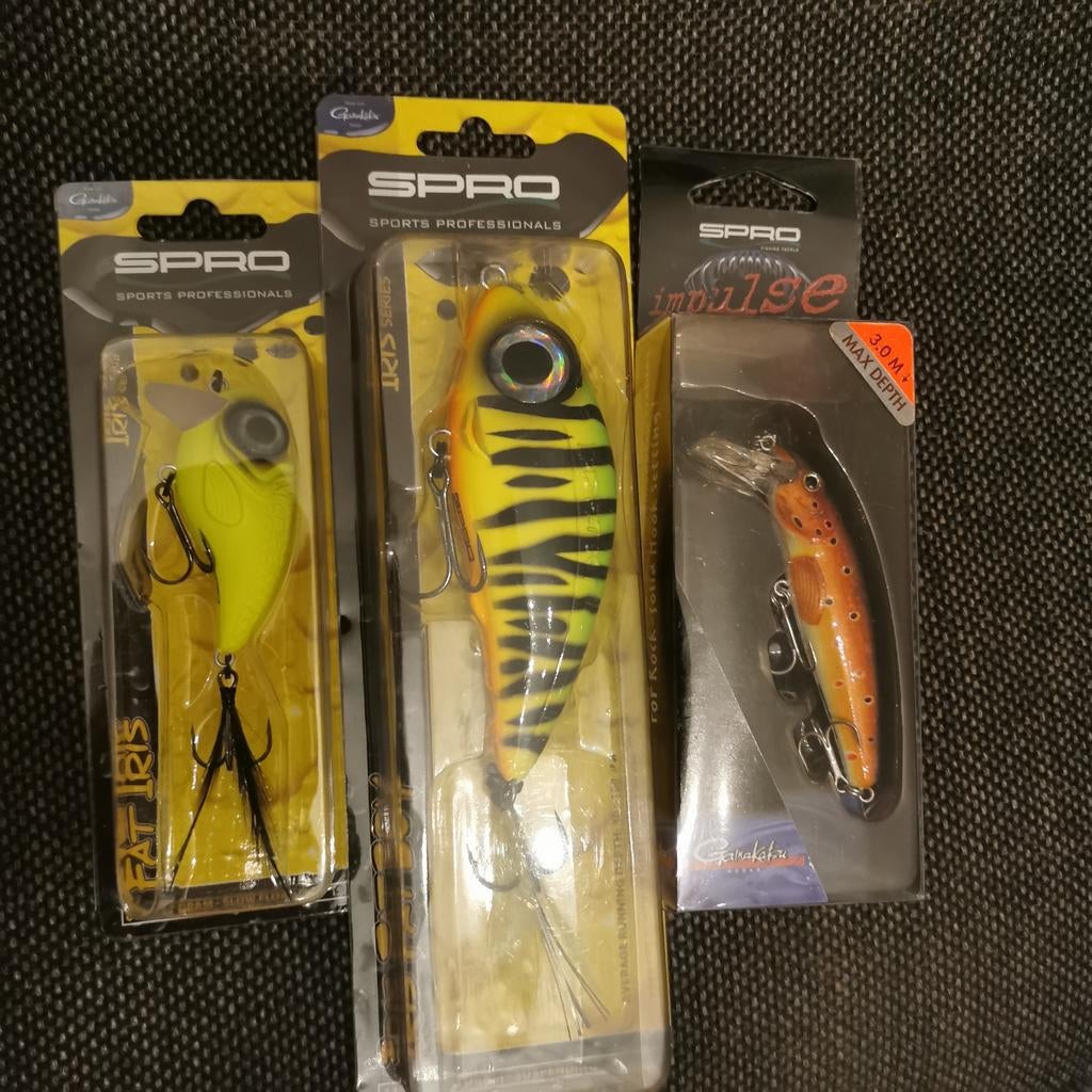 Set met kunstaas van Spro, Watersport en Boten, Hengelsport | Roofvissen, Ophalen of Verzenden, Nieuw, Overige typen