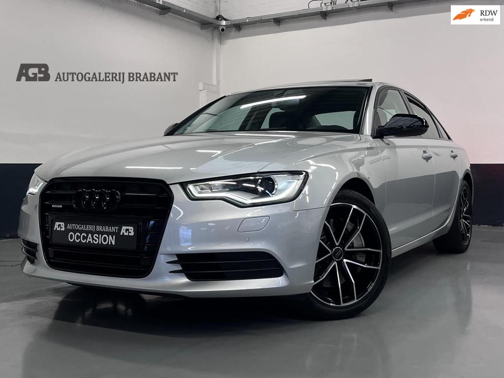 Audi A6 Limousine 3.0 TFSI quattro Nieuwstaat/311pk/dakraam/, Auto's, Audi, Automaat, Gebruikt, Zwart, 2995 cc