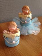 uitdeel bedankjes baby in verf emmer per stuk, Ophalen of Verzenden, Nieuw