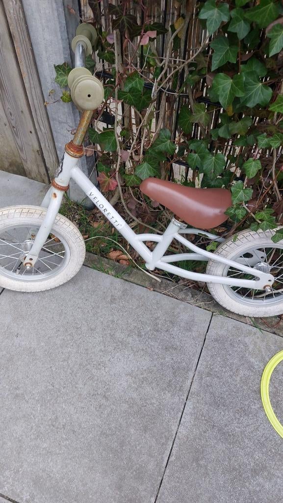 Trybike Steel 2-in-1 Driewieler Loopfiets - Mat Vintage Groen