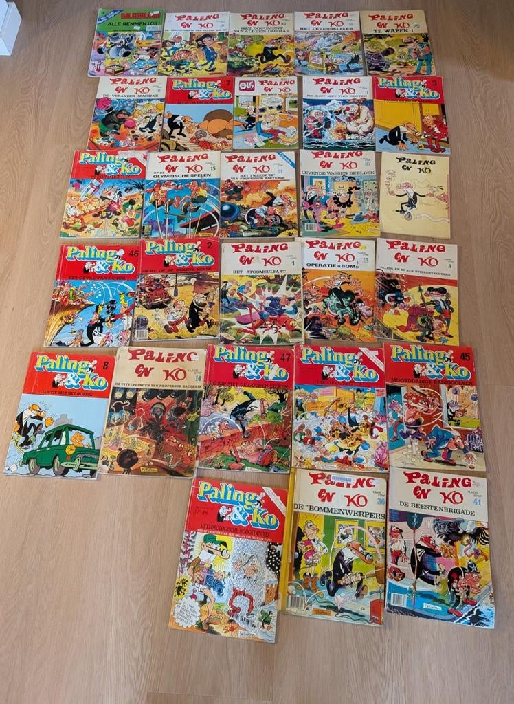 Paling en Co - 28 Strips - Klassieker Collectie, Boeken, Stripboeken, Meerdere stripboeken, Ophalen, Gelezen, Paling en Co