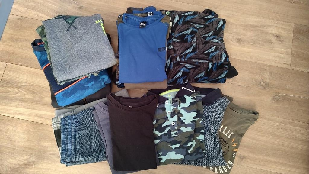 Kledingpakket jongen (draag)maat 134 - Coolcat, WE, JM, Kinderen en Baby's, Kinderkleding | Maat 134, Gebruikt, Coolcat, WE, JM