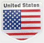 USA vlag Aluminium plaatje #2, Ophalen of Verzenden