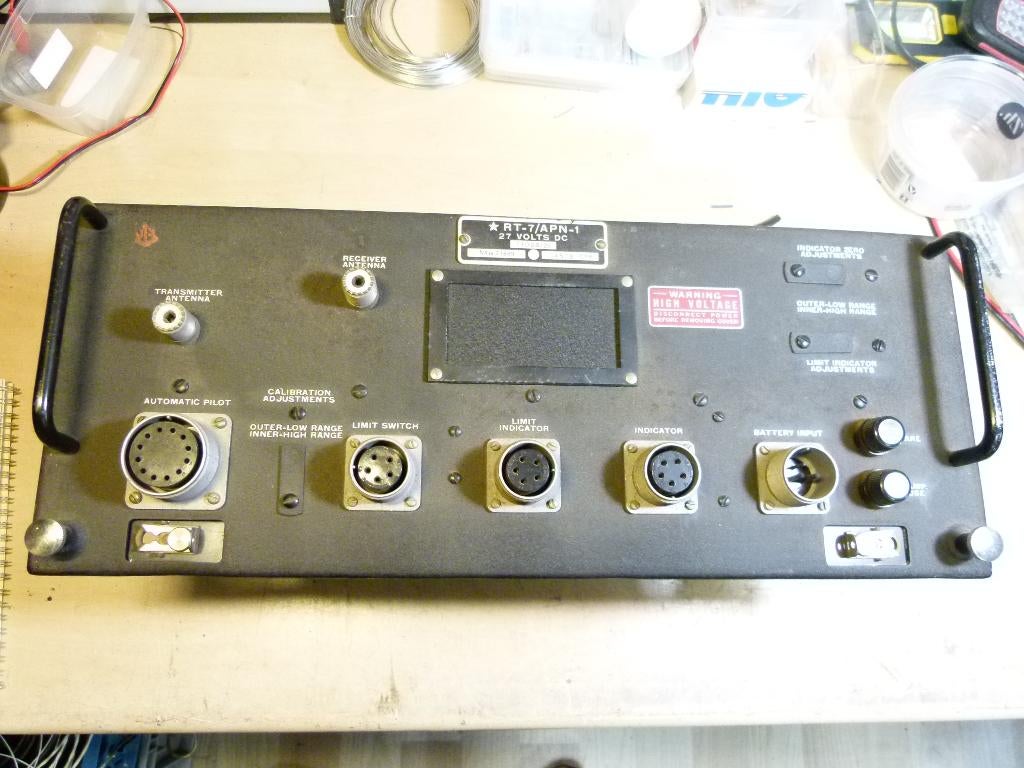 WW2 RT-7/APN-1 vliegtuig radio hoogte meter, Telecommunicatie, Zenders en Ontvangers, Ophalen of Verzenden, Gebruikt, Zender en Ontvanger