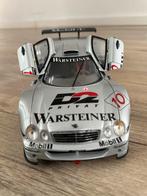 Mercedes CLK-GTR 1/18 Maisto - Zilveren Diecast Modelauto, Hobby en Vrije tijd, Modelauto's | 1:18, Ophalen of Verzenden, Nieuw