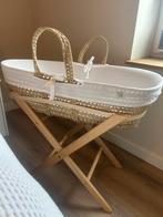 Rotan babywiegje met matras en 2 hoezen - Goede staat, Ophalen, Zo goed als nieuw, Wieg