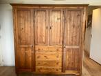 Houten kledingkast met lades en deuren, Huis en Inrichting, Ophalen, Gebruikt, 200 cm of meer, 150 tot 200 cm