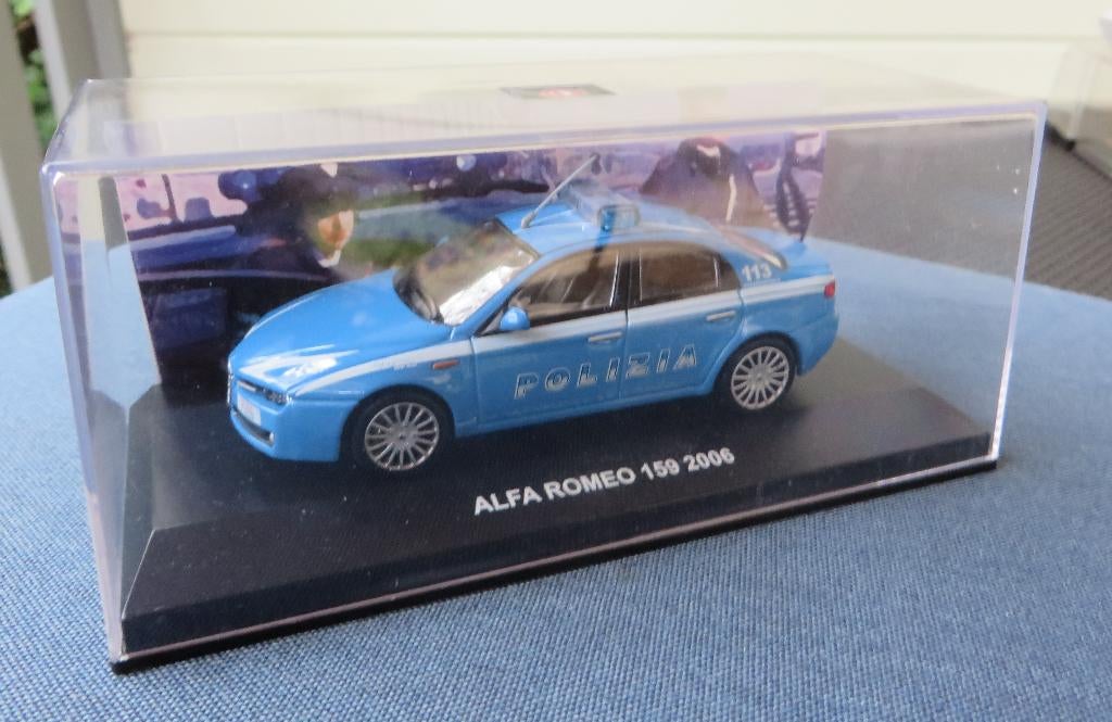 EG EDISON ALFA ROMEO 159 2006 POLICE, Hobby en Vrije tijd, Modelauto's | 1:43, Ophalen of Verzenden, Nieuw, Auto, Overige merken