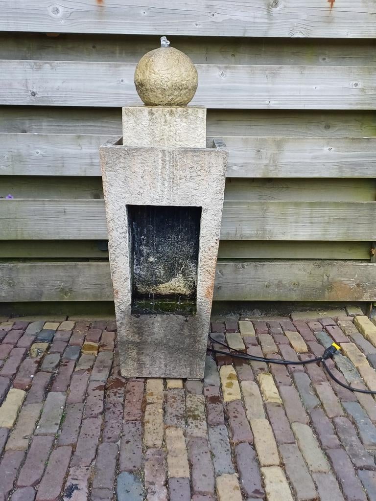 Waterornament met verlichting, Tuin en Terras, Waterpartijen en Fonteinen, Ophalen, Waterornament