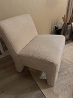 Crèmekleurige Bouclé Fauteuil - Zo goed als nieuw, Overige kleuren, Ophalen of Verzenden, Zo goed als nieuw, Eén