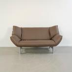 ACTIE!! 2x Leolux Tango 3-zits/223cm Bank Taupe - Gepolijst, Niet ingevuld, 150 tot 200 cm, Niet ingevuld, Driepersoons