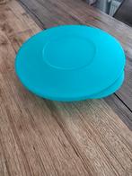 Tupperware schaal met deksel - Aqua, Huis en Inrichting, Ophalen of Verzenden, Zo goed als nieuw, Groen, Schaal