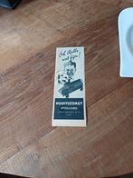 Advertentie van Nooitgedagt speelgoed Robby 1956, Ophalen of Verzenden, Zo goed als nieuw, Overige typen