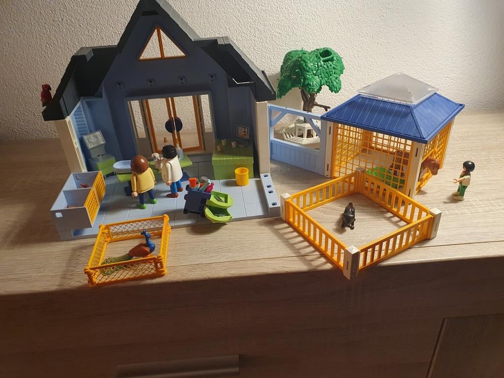 Playmobil Dierenkliniek 4343, Ophalen of Verzenden, Gebruikt, Complete set
