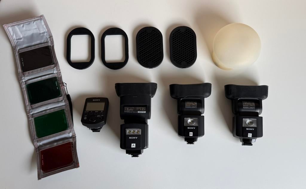 Sony Flitsset Systeemcamera, Audio, Tv en Foto, Fotografie | Flitsers, Ophalen of Verzenden, Zo goed als nieuw, Overige merken