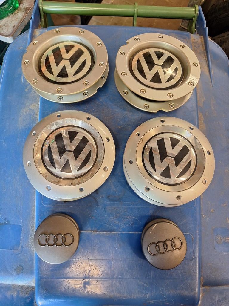 Naafdoppen van VW Audi, Auto diversen, Ophalen of Verzenden