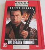 Dvd *** ON DEADLY GROUND *** De Oosterse Vechtkunst, Vanaf 16 jaar, Ophalen of Verzenden, Zo goed als nieuw, Actie