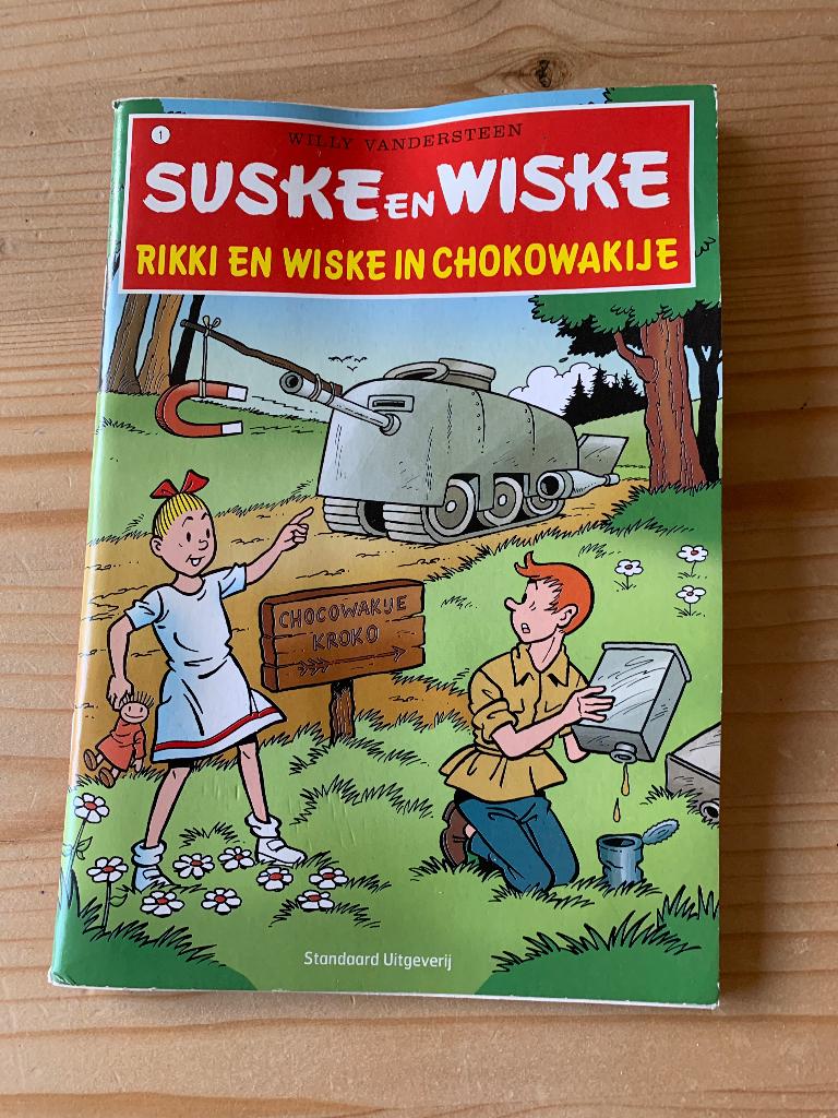 Suske en Wiske, Boeken, Eén stripboek, Ophalen of Verzenden, Gelezen, Willy Vandersteen