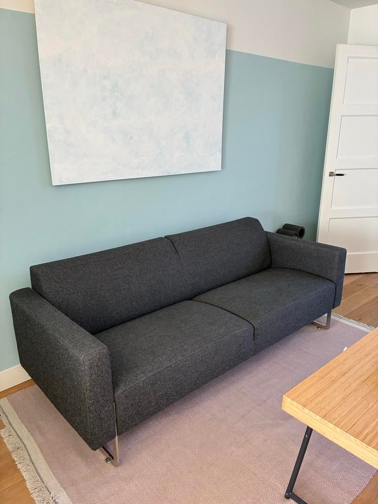 Prachtige Artifort - Mare designbank (wol), Ophalen, Gebruikt, Tweepersoons, 75 tot 100 cm