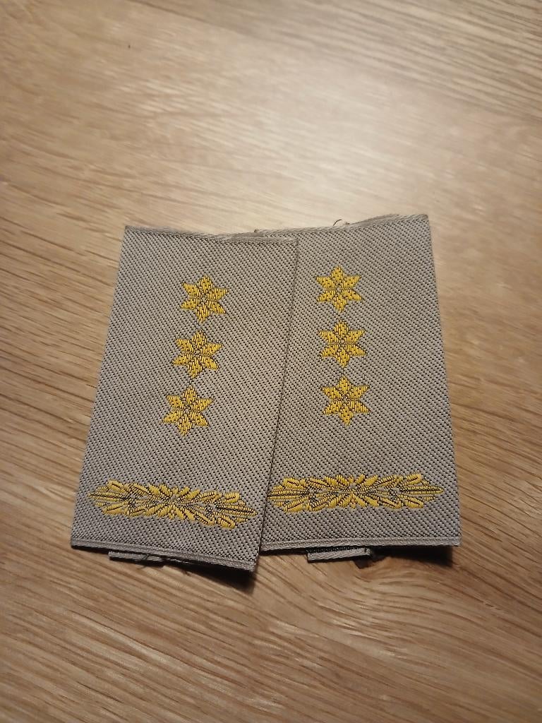 Rangonderscheidingstekens ROT Kolonel, Verzamelen, Verzenden, Landmacht, Nederland, Embleem of Badge